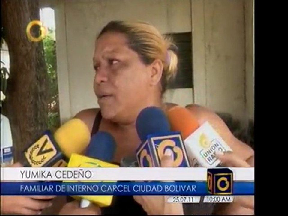 Interno mata a visitante en Bolivar