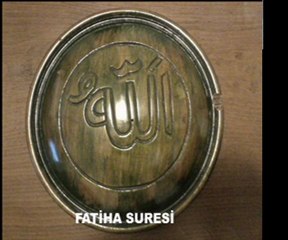 FATİHA SURESİ-ARAPÇA-TÜRKÇE