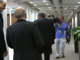 Le ministre grec des Finances reçu au FMI