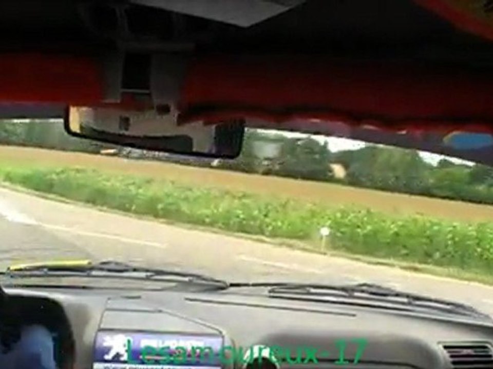 Caméra Embarquée rallyee du mans 2011