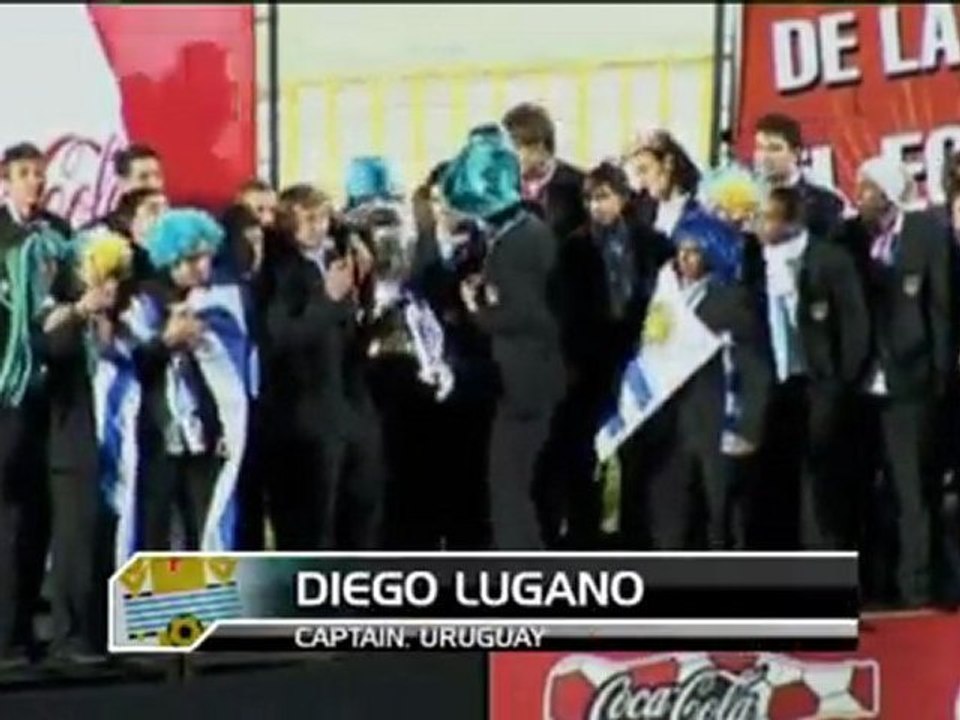 Copa America - Uruguay feiert seine Fußball-Helden