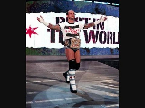 CM Punk new theme song Cult of Personality 2011