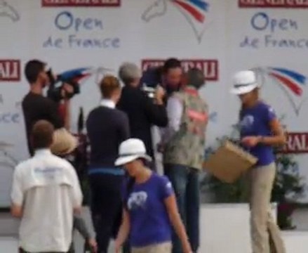 Remise des prix, championnats de France 2011