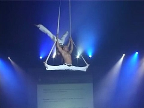 DUO VALERI-aerial straps-presents Art agency Valentino
