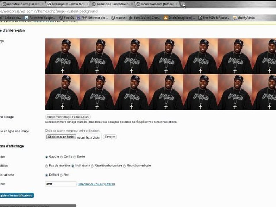 tutoriel:: utilisation de wordpres - Partie 1