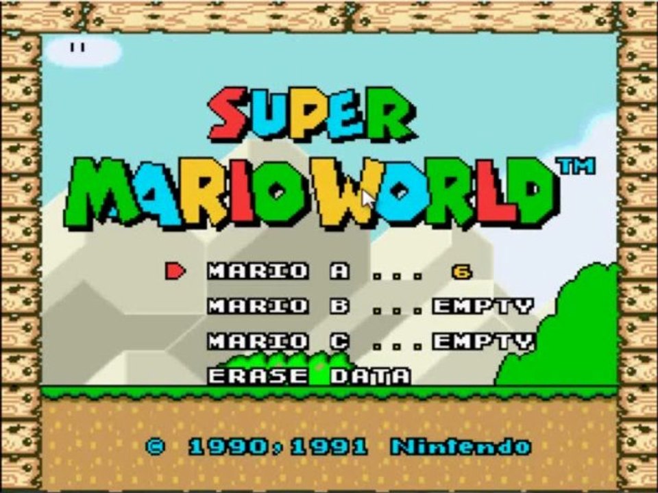 Walkthrough Super Mario World Part 1/ L'île des Yoshis