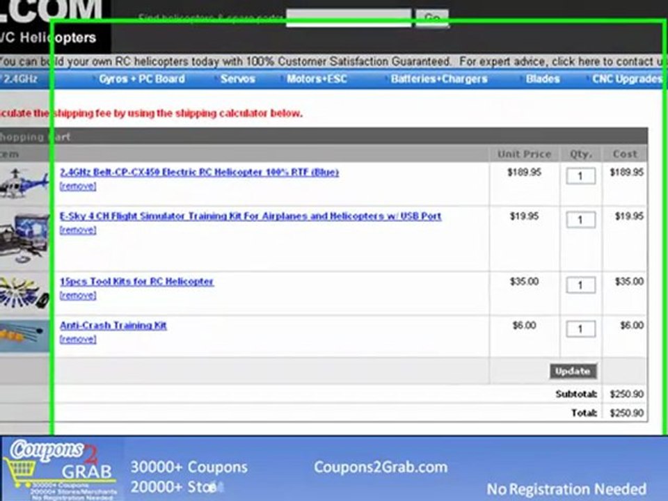 XHeli RC Helicopter Discount Coupons -Coupons2grab