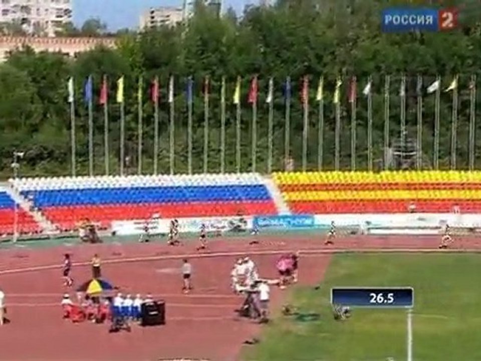 400м с/б Женщины Финал Чемпионат России в Чебоксарах 2011 - www.MIR-LA.com