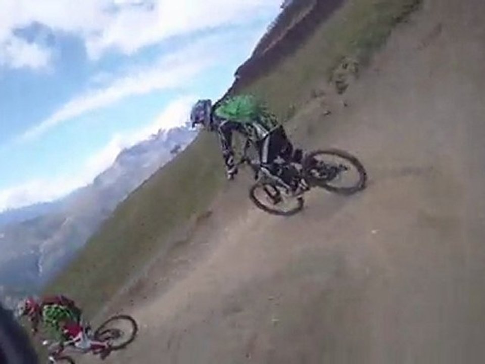 L'excellente piste bleue du diable - les 2 Alpes