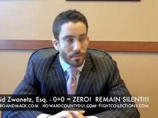 Columbia MD Criminal Defense - Remain Silent Miranda Rights