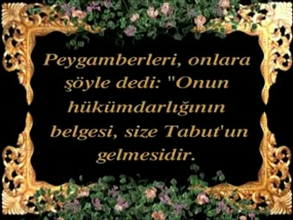 Ahit Sandığı'nın Hz. Davut'a geçmesi