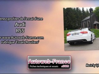 Essai Audi RS5 - Autoweb-France