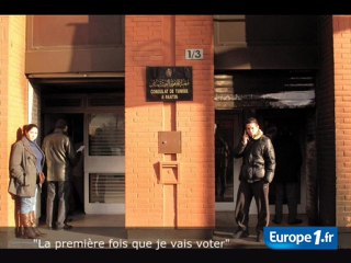 "C’est la première fois que je vais voter"