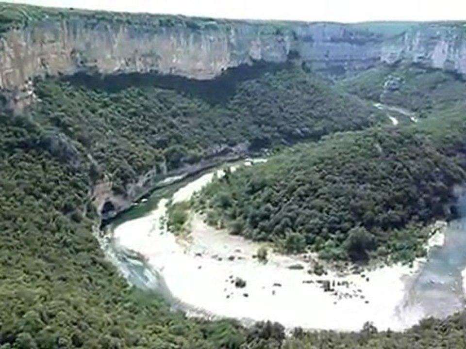 Les gorges d'Ardèche