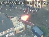 Police release footage of Belfast riots