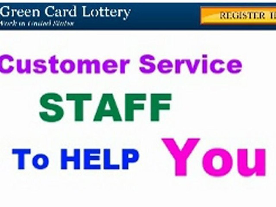 Green Card Lottery Application