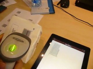 Good news!Barcode reader for IPAD SL BA-10
