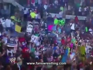 WWE Raw 7.25.11 - CM Punk _I AM BAAAACK_