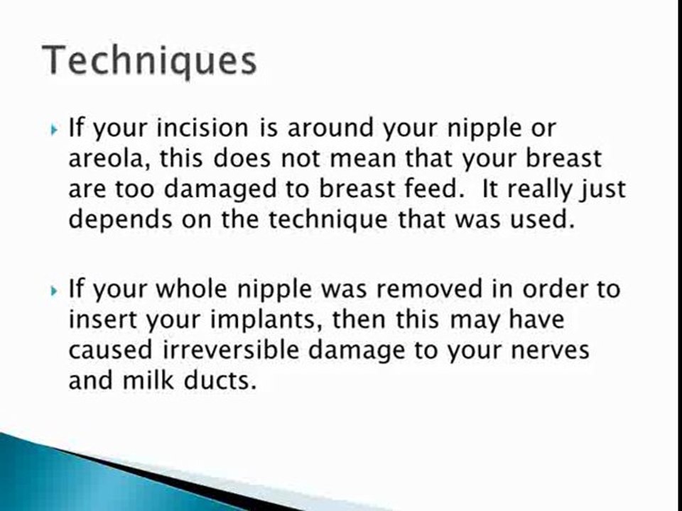 Breastfeeding with Implants
