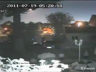 Premières images de la météorite de Bretagne