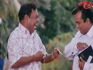 Funny Scene Between Brahmi - Gundu Hanumathu Rao