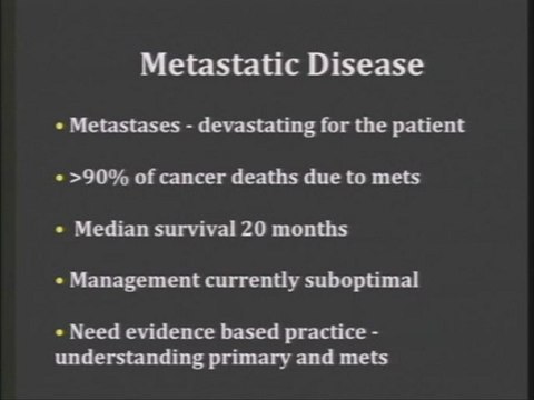 Radiology Meeting 20th July 2011 - Breast Cancer Metastases: SLN & Beyond