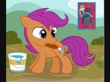 Brony drew pickles goes to Scootaloos house