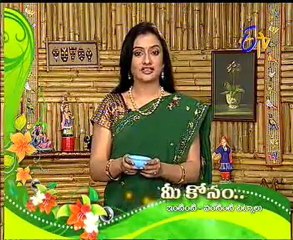 Etv Abhiruchi-Pindi Vantalu,Urinche Vanta,Good food,Sweet Snacks - 01