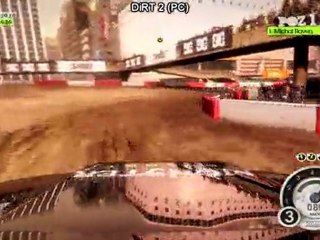 DiRT 2 vs DiRT 3 - Shibuya Track Comparison