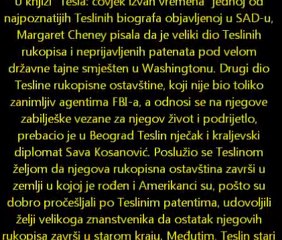 Nikola Tesla je Hrvat