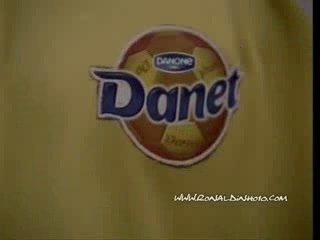 Ronaldinho pub danette