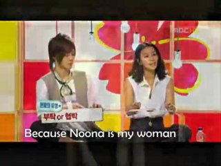 HyunJoong & HwangBo- Noona Is My Woman [Eng Subbed]