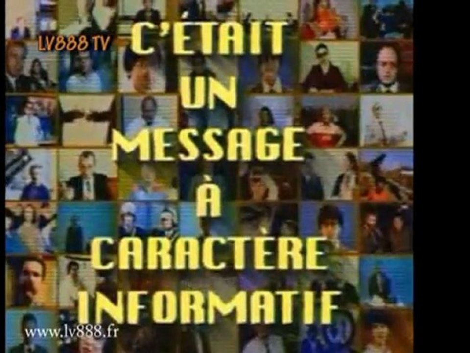 Message à caractère informatif - Compilation - Lv888 tv