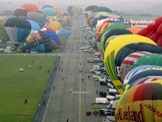 343 ballons décollent pour un nouveau record du monde à Chambley