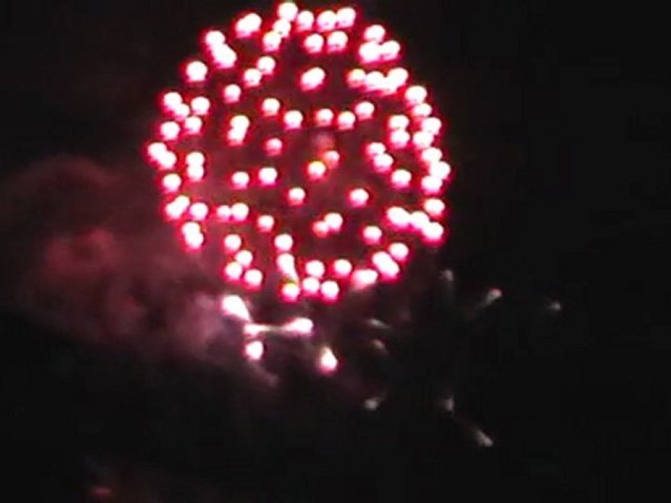 feu d'artifice aux Angles