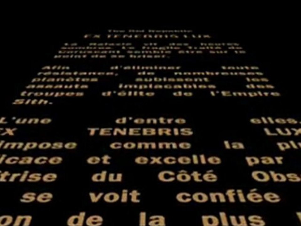Test intro Star Wars