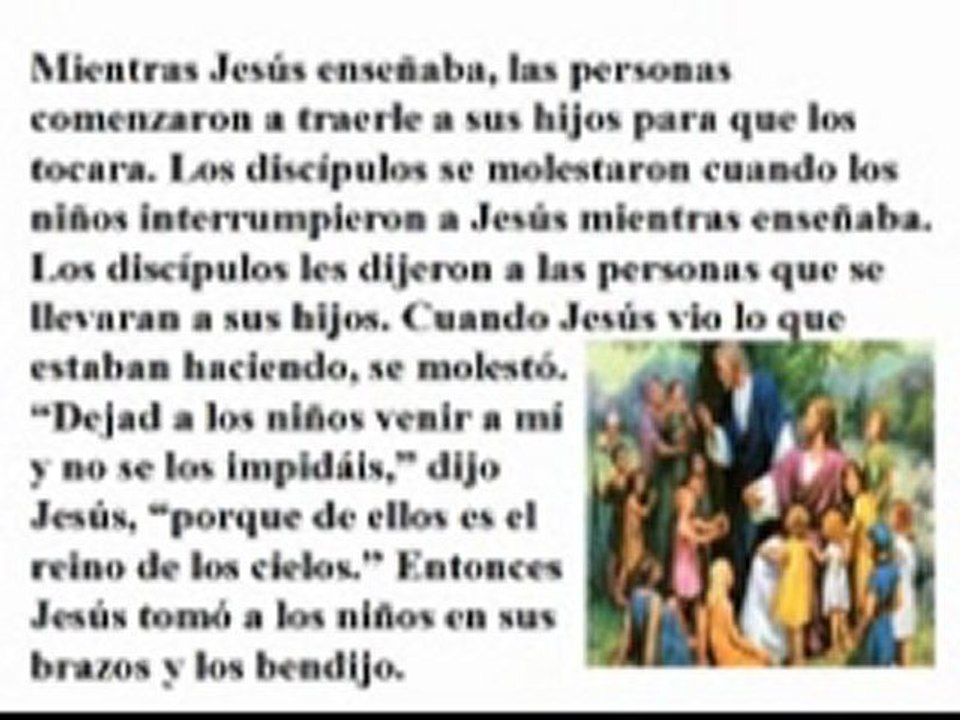 Dejen a los niños venir wmv