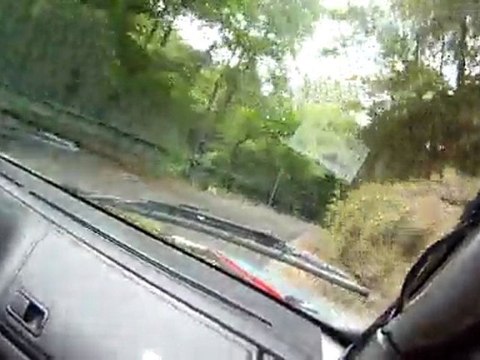 Cam embarqué Rallye Montagne Noire 2011 ES La Tourette Dauzats Alain / Pages Cécile