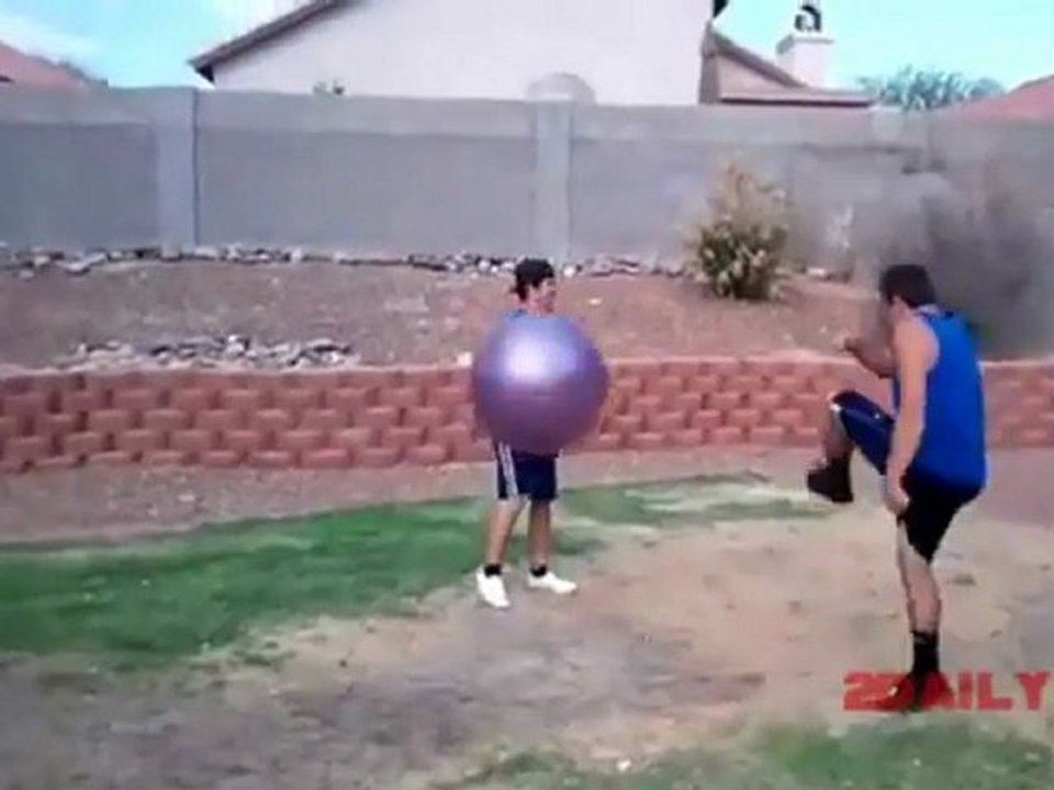 Doppel-Gymnastikball FAIL