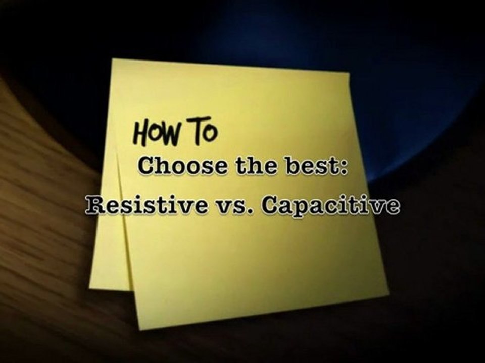 ‪Capacitive Touchscreens vs Resistive Touchscreens‬‏