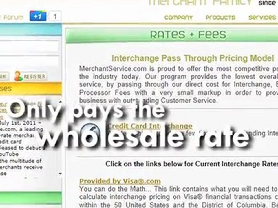 Pay the lowest Credit Card Processing Rates with Interchange Pass Through