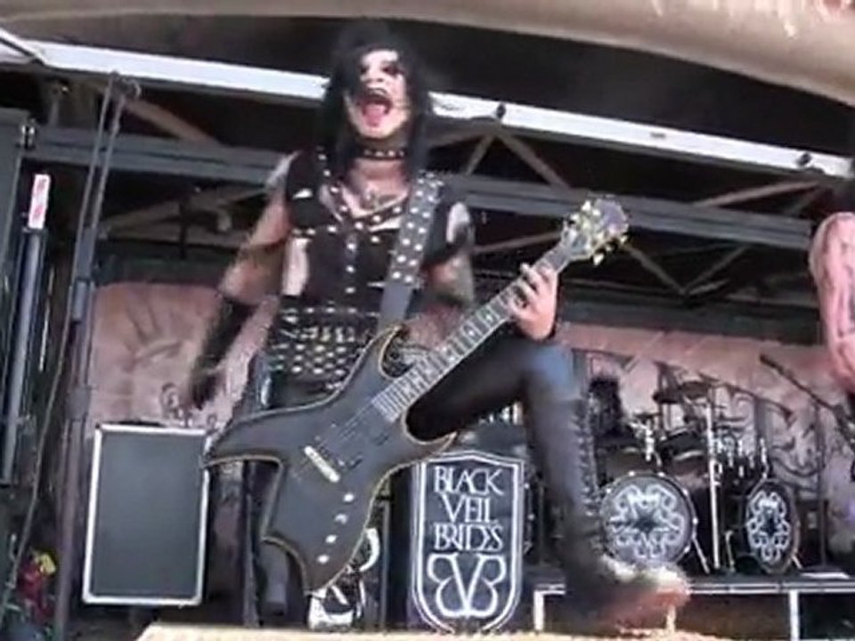 Black Veil Brides religion, Jesus and homeless 2011 BVB ...