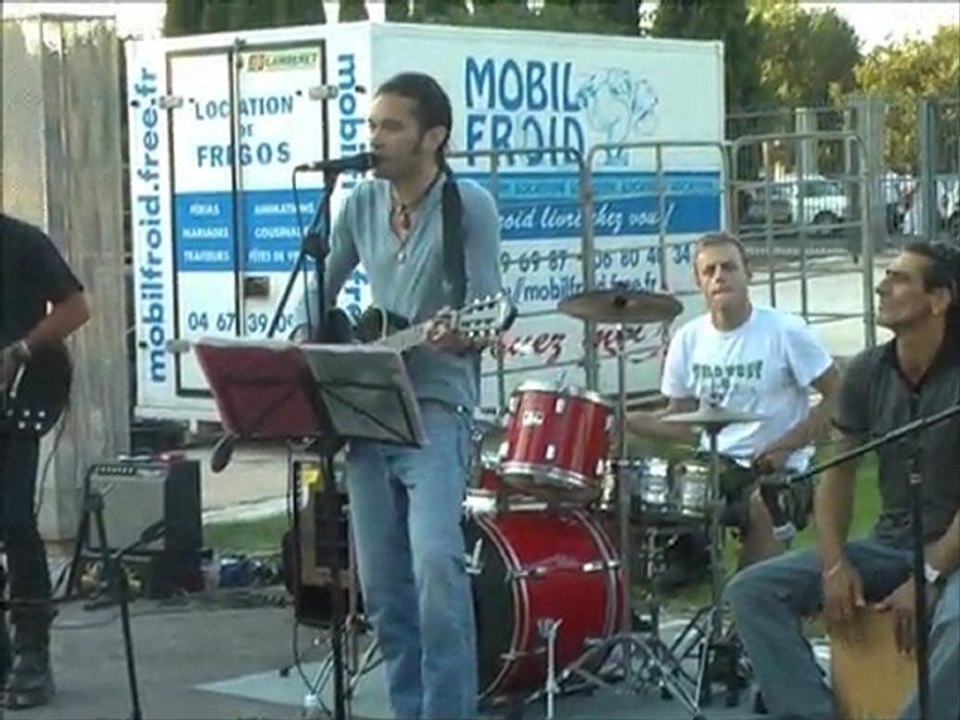 Concert : Hugo Darvey à la bodéga du Kiosque de La Cigalière  - 22/07 Feria 2011