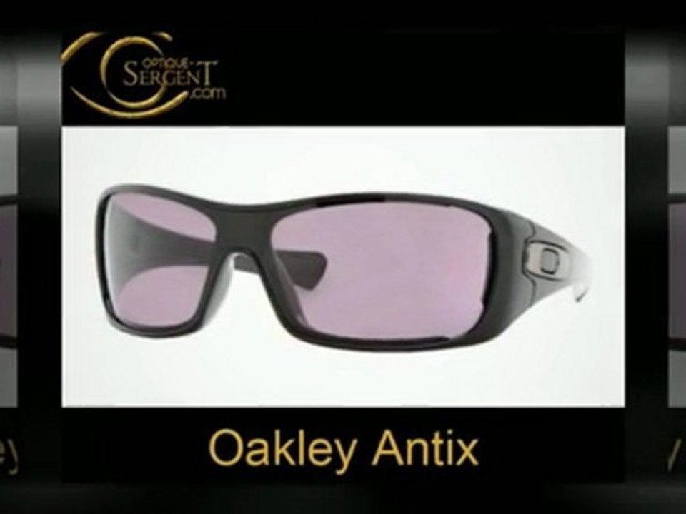 Modèles de lunettes solaires Oakley Antix - Montures de soleil Oakley Antixoptique