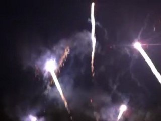 Feux d'artifice BERGERAC 2011 - Coupe du monde de rugby