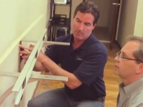 Wall Mounted Brackets for a Granite Shelf with Backer ...