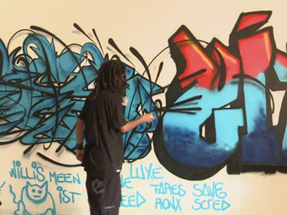 Bunte Botschaften: Graffiti-Sprayer in Tunesien