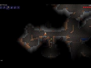 Terraria Episode 7-Caverne Nous voilà