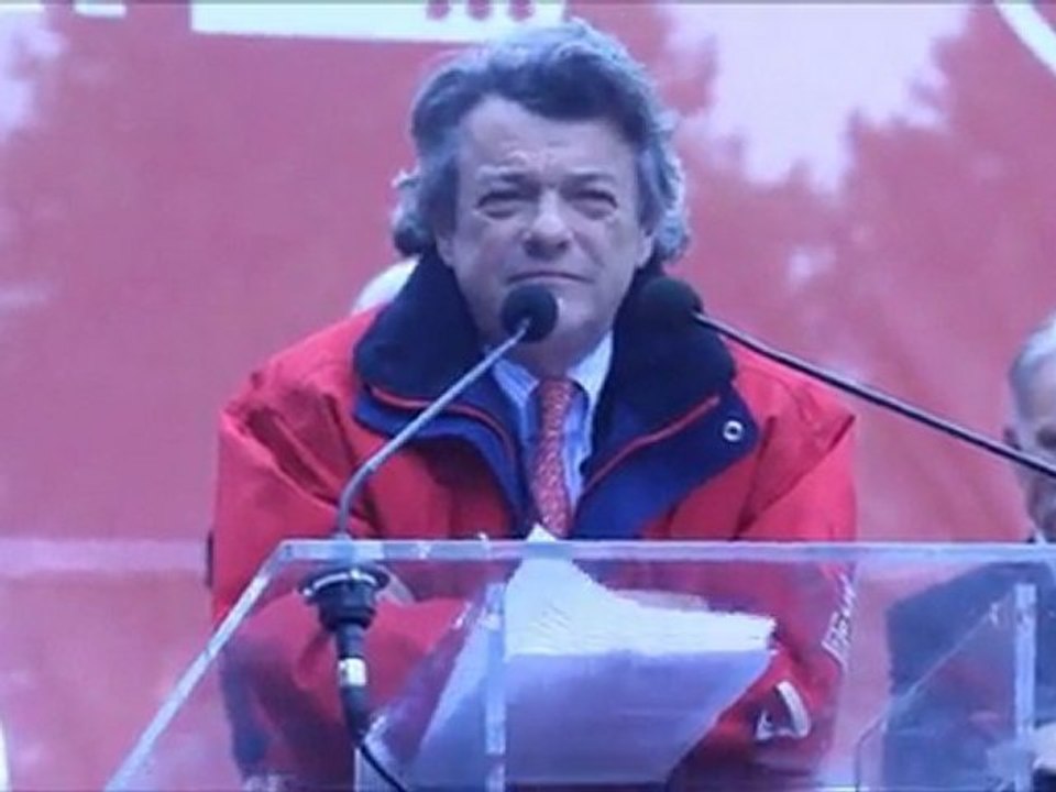 Inauguration par Jean-Louis Borloo