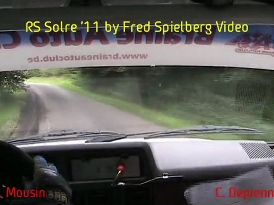 On-board Mousin RS solre St Géry 2011 by Fred Spielberg Vidéo